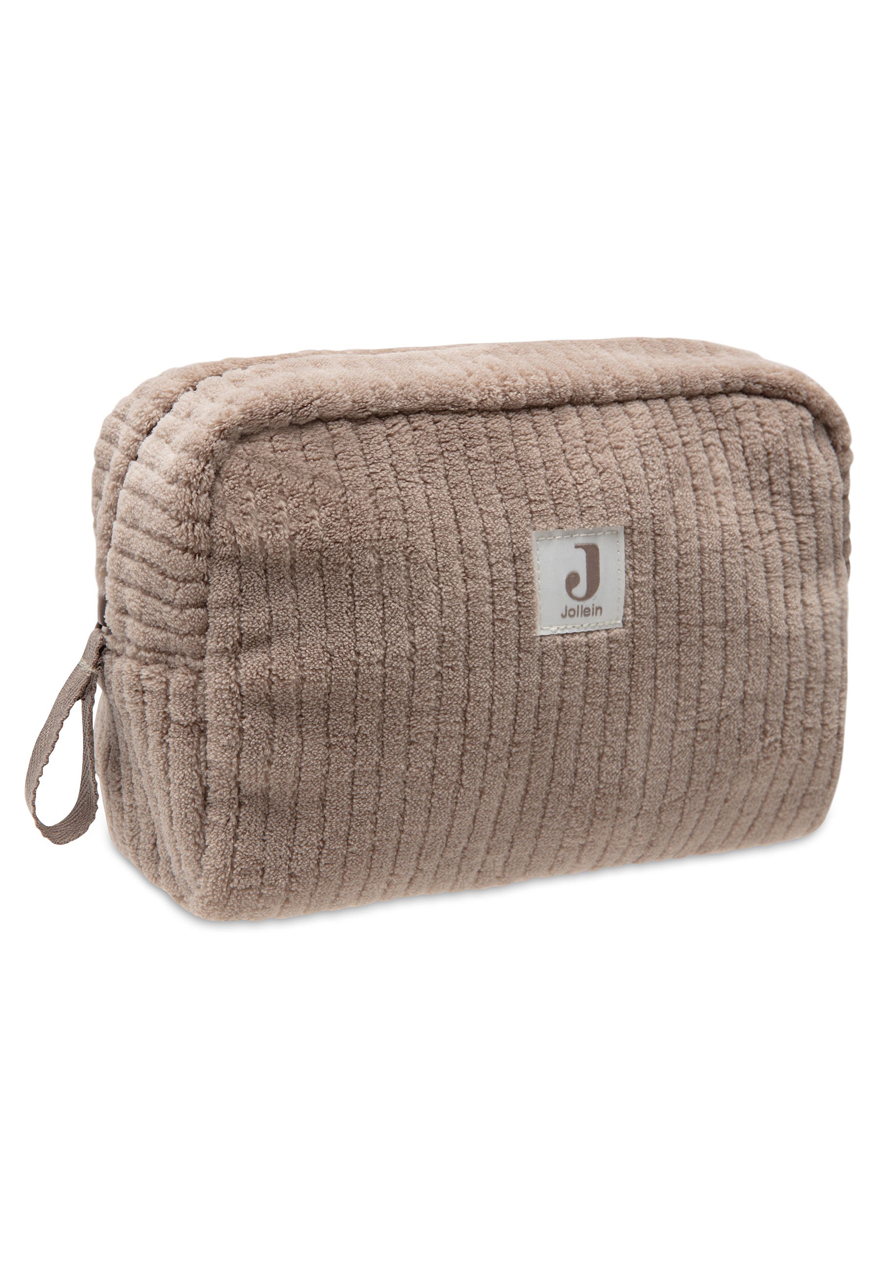 Trousse de toilette Cloudy Rib | Milky Coffee