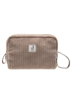 Trousse de toilette Cloudy Rib | Milky Coffee