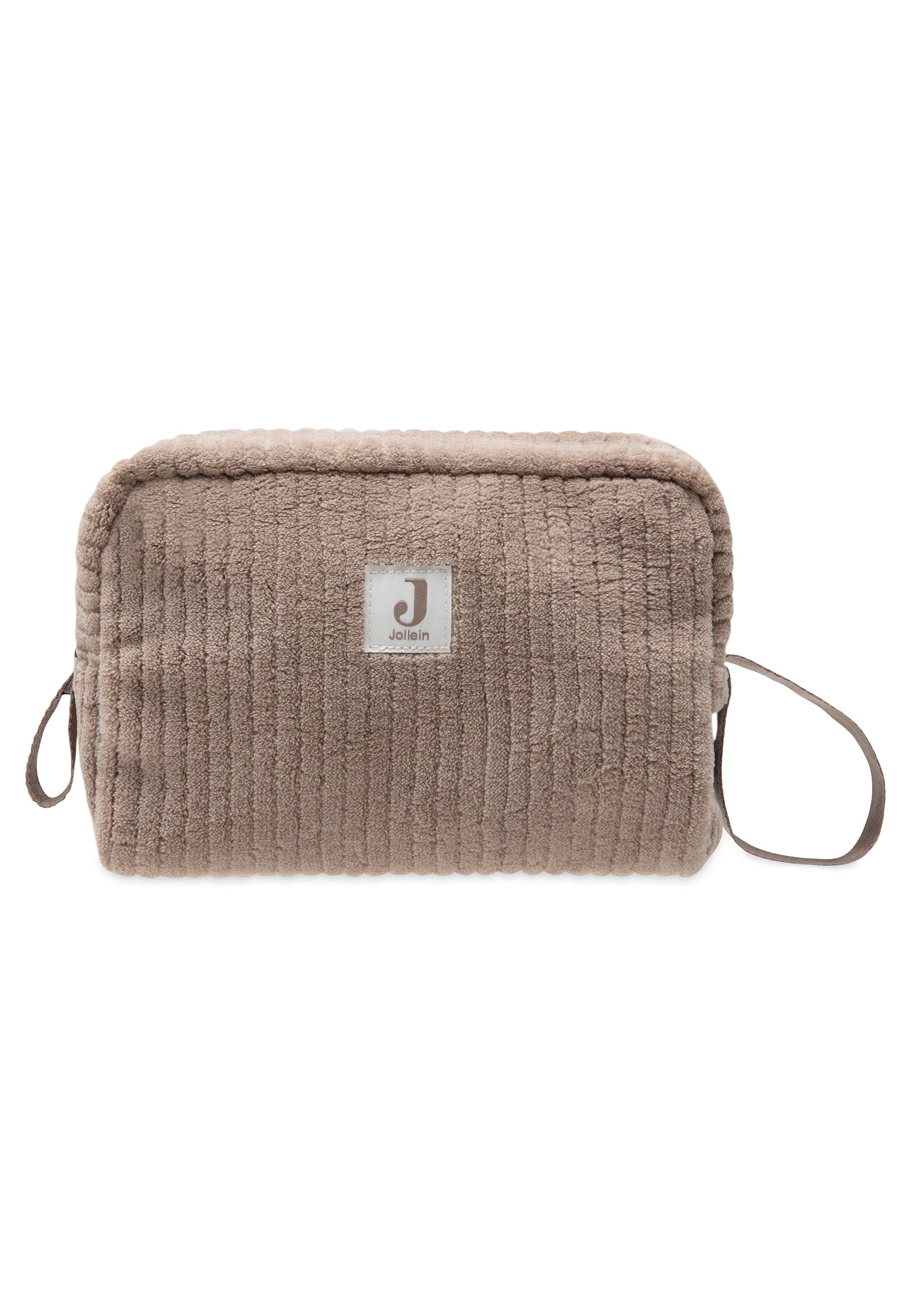 Trousse de toilette Cloudy Rib | Milky Coffee