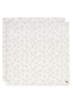 Lange Gaze de Coton Large 115x115cm  | Leafy Dreams