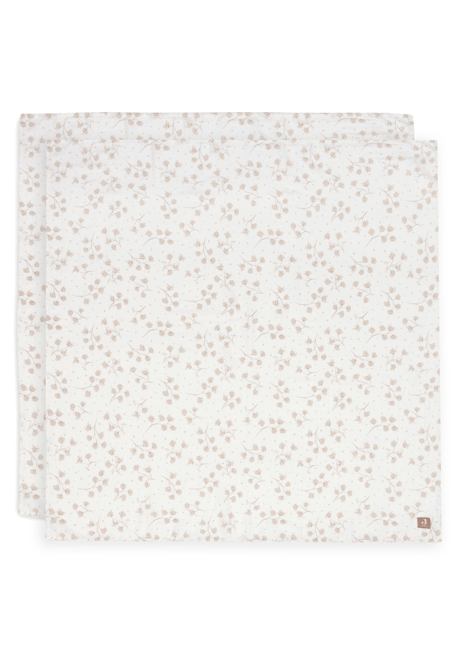 Lange Gaze de Coton Large 115x115cm  | Leafy Dreams