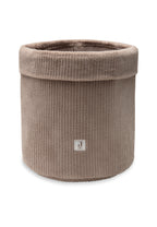 Panier de Rangement Cloudy Rib | Milky Coffee