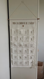 Calendrier de l’Avent | Gaze de Coton Écru