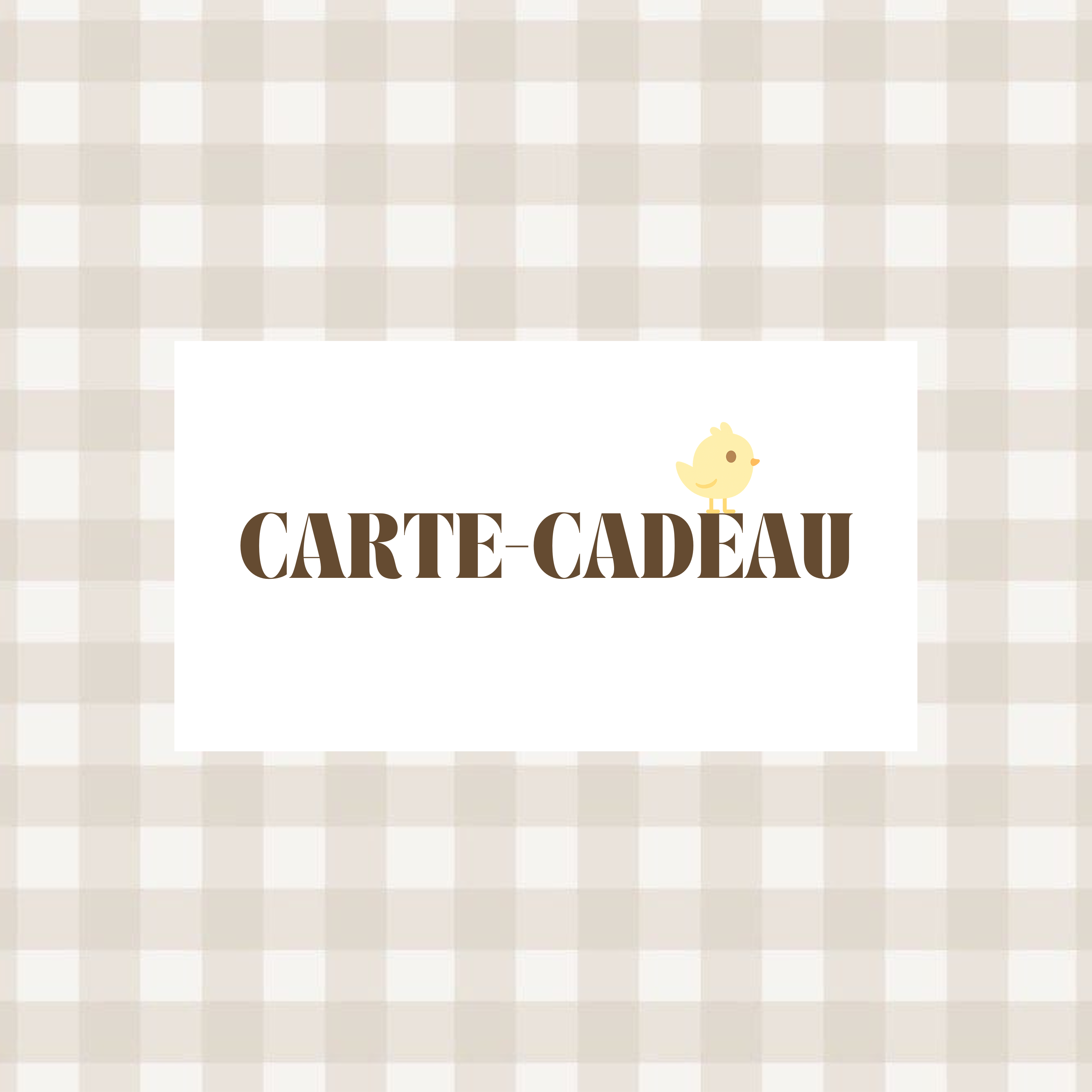 Carte-Cadeau | Popinoo