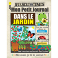 Journal en tissu | Dans le jardin