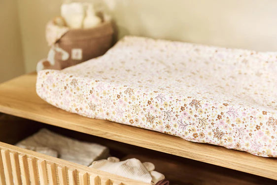 Housse matelas à Langer Jersey | 50x70cm | Flower Fairies