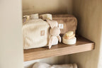 Trousse de toilette Cloudy Rib | Milky Coffee
