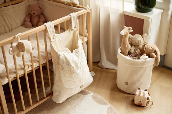 Panier de Rangement Cloudy Rib | Oatmeal