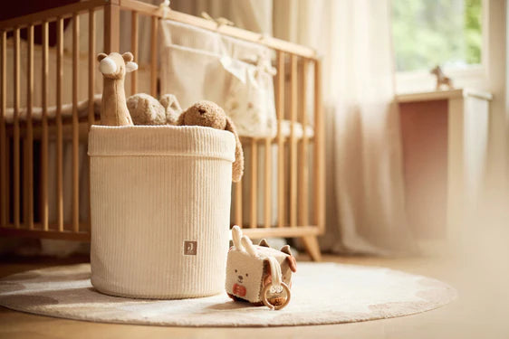 Panier de Rangement Cloudy Rib | Oatmeal