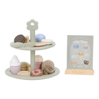 Présentoir à pâtisseries en bois