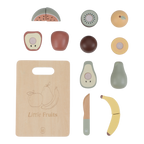 Fruits à découper en bois