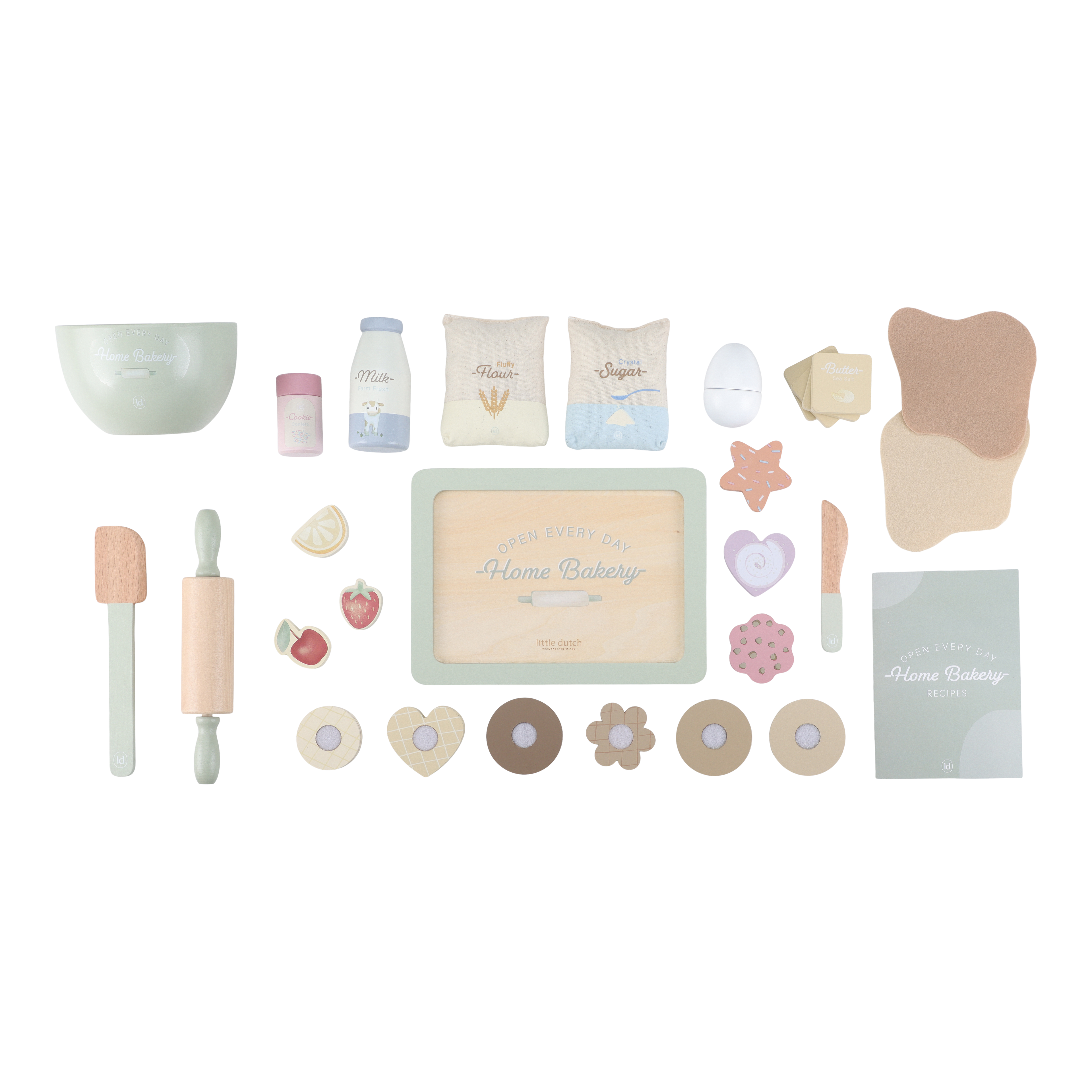 Set de pâtisserie en bois