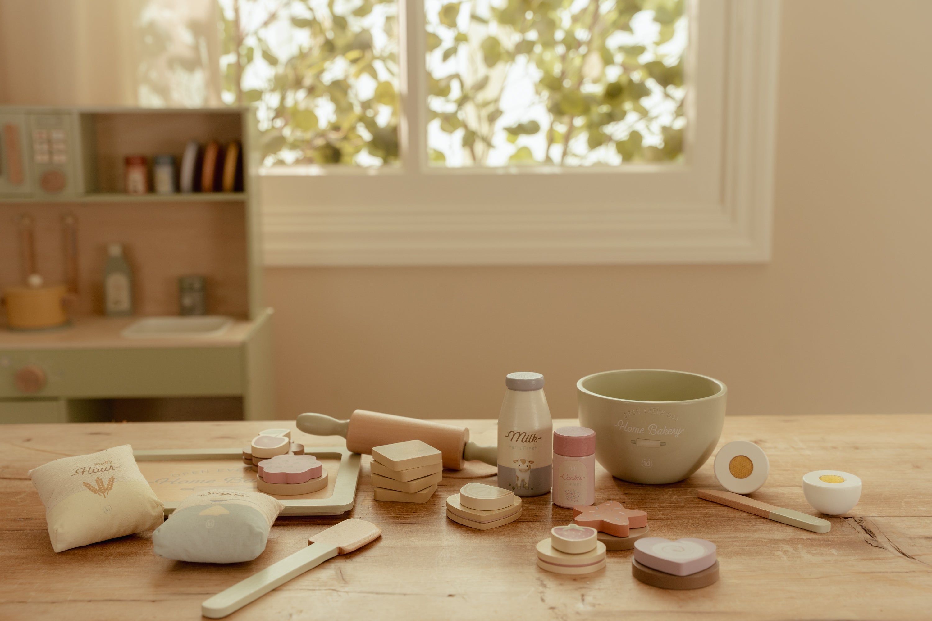 Set de pâtisserie en bois