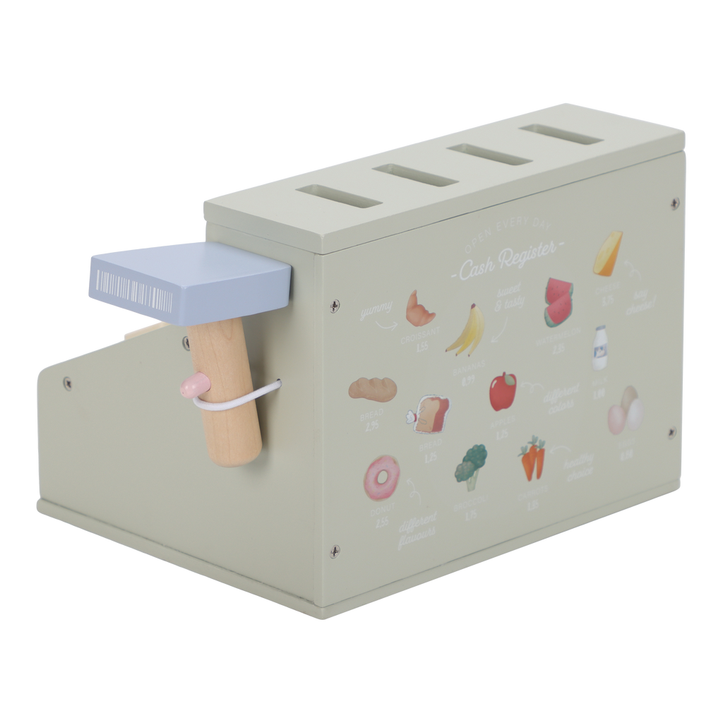 Caisse enregistreuse en bois