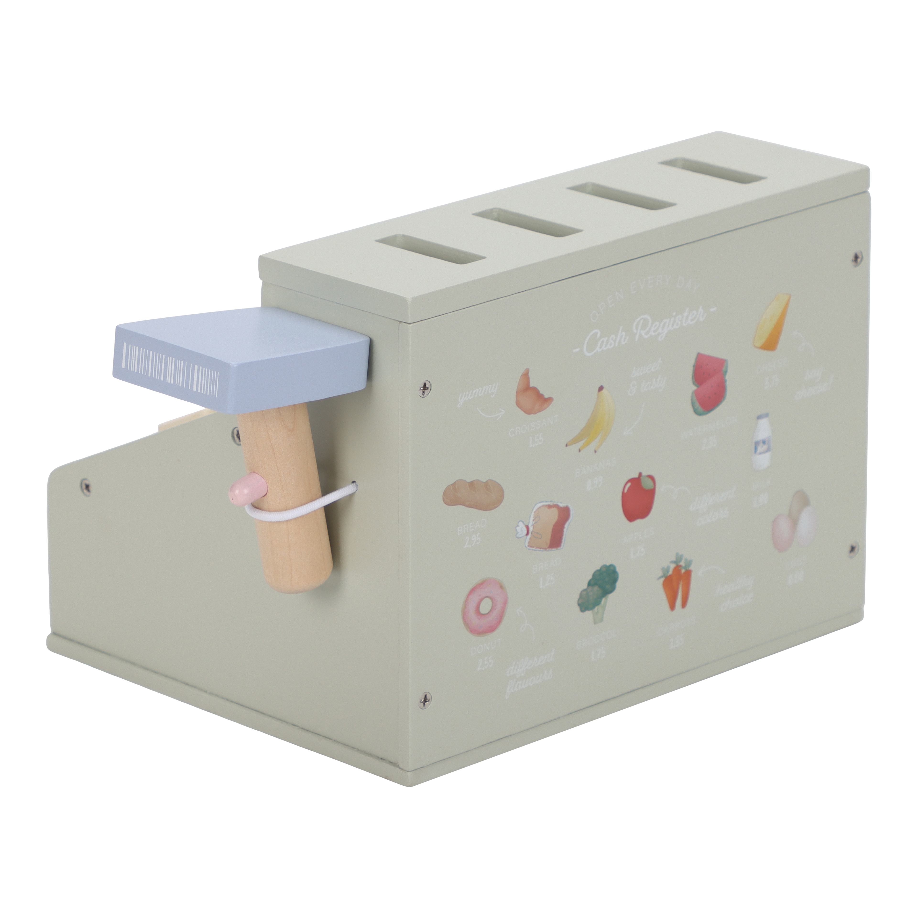 Caisse enregistreuse en bois