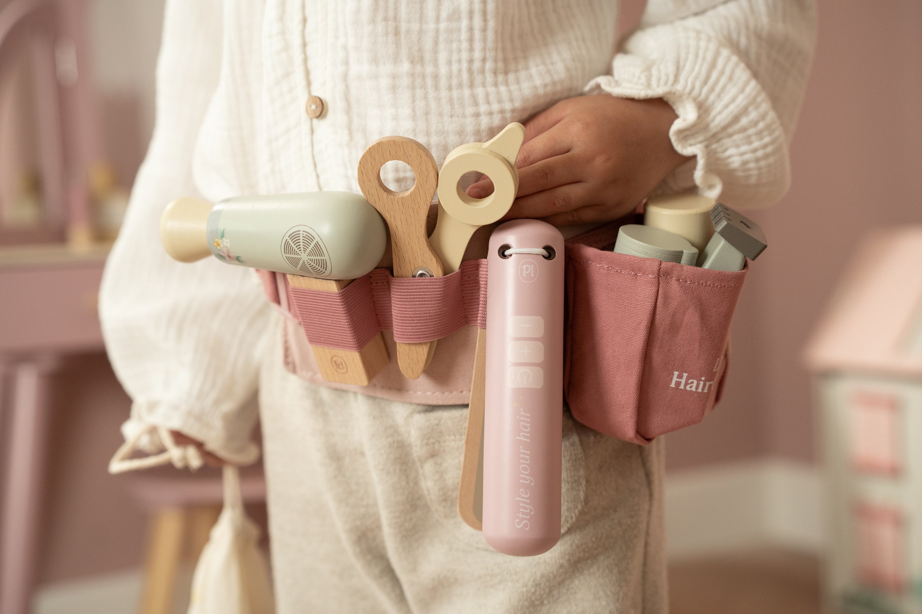 Set de coiffeur en bois