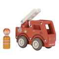 Camion de pompiers en bois