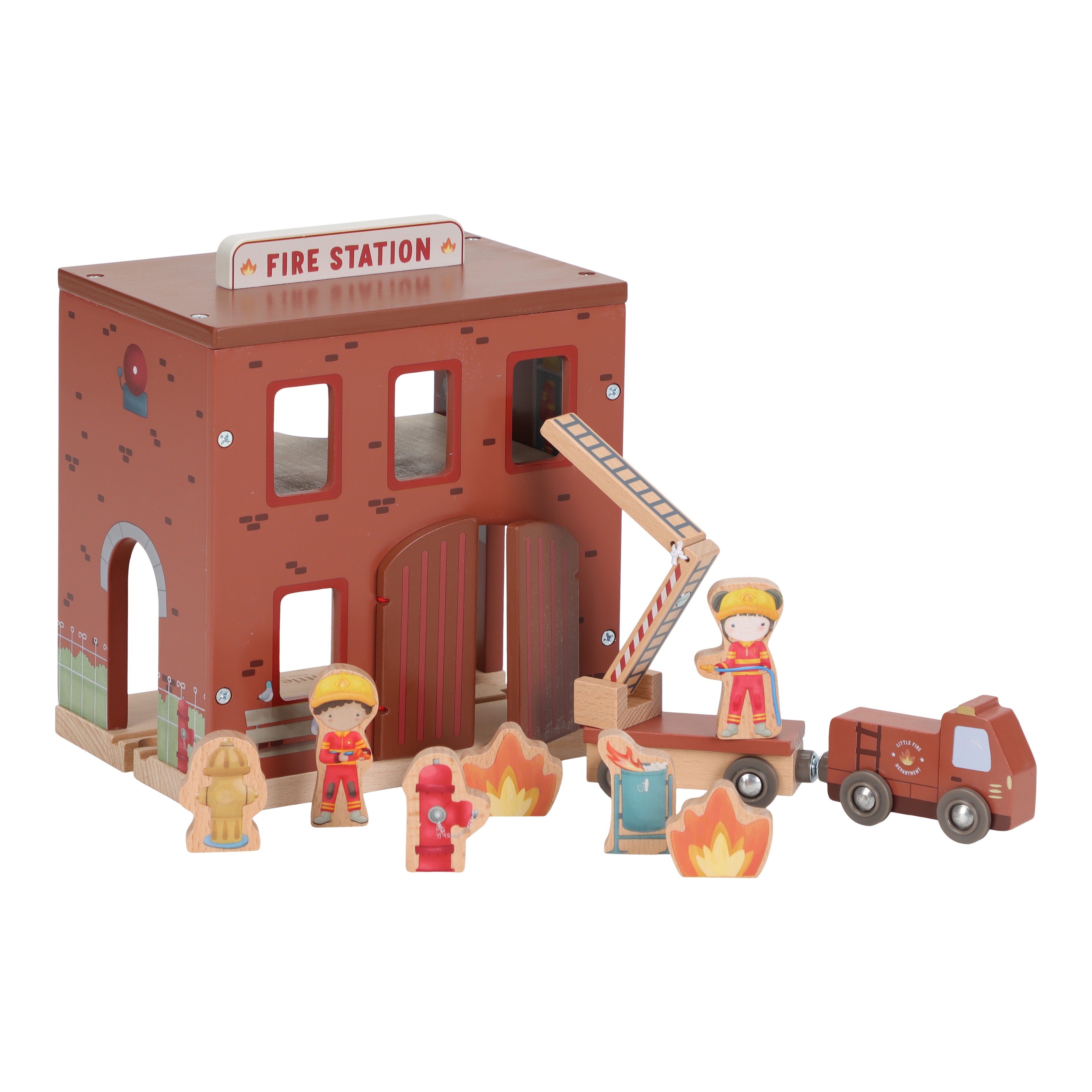 Caserne de pompier en bois