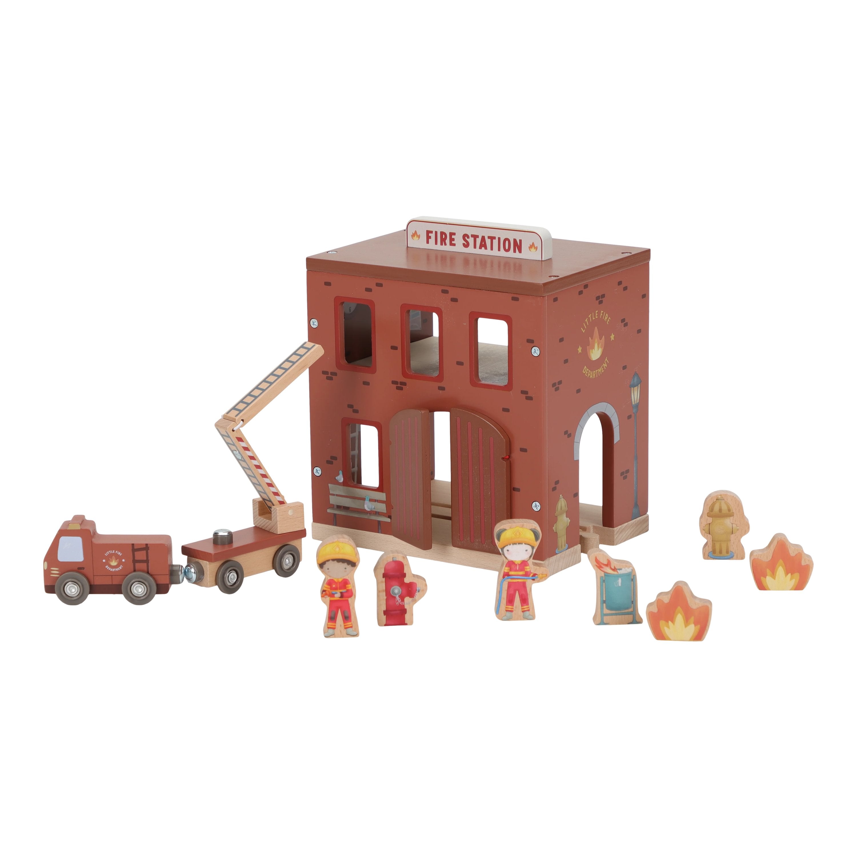 Caserne de pompier en bois