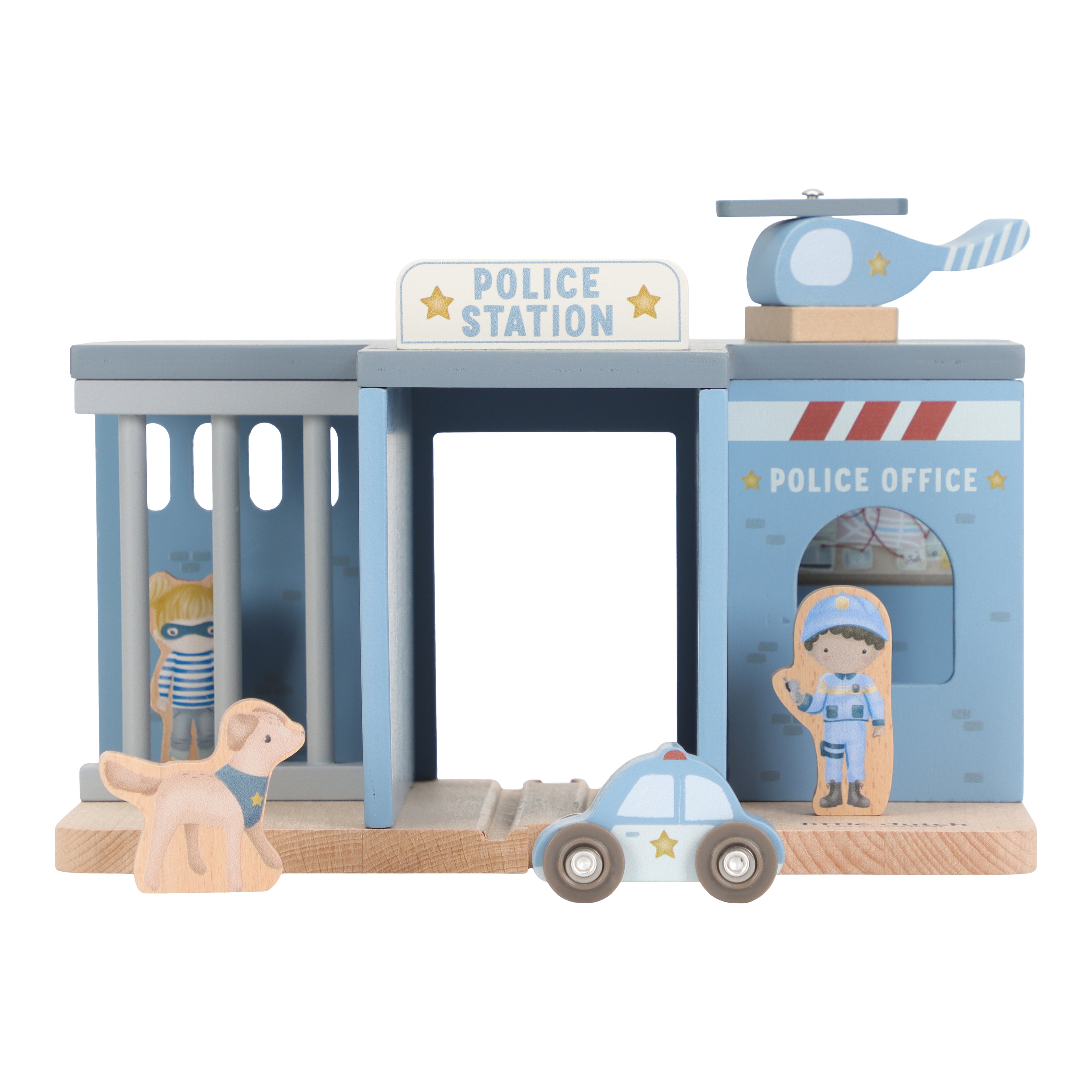 Commissariat de police en bois