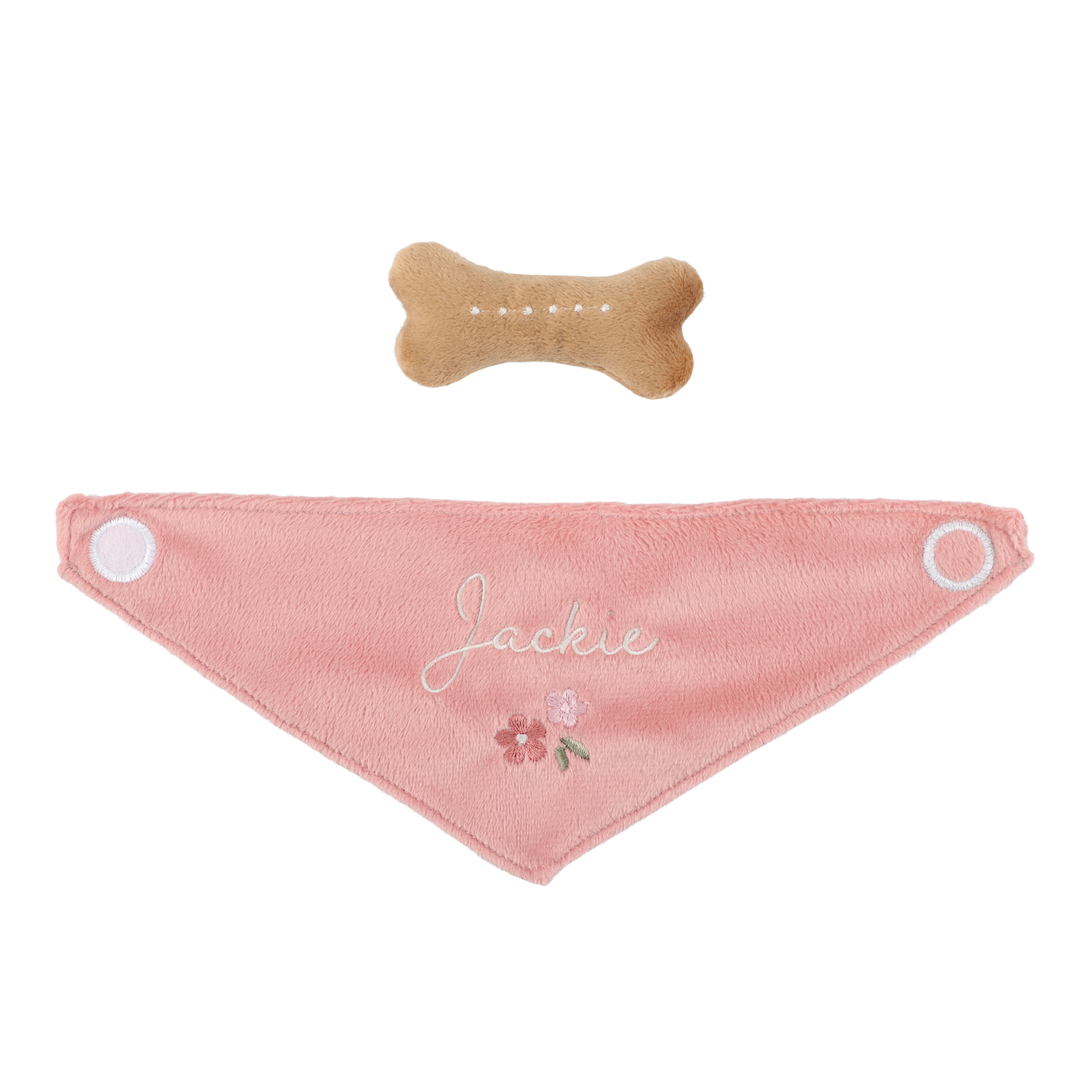 Peluche chien avec sac de transport | Jackie