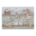 Puzzle sonore en bois | Little Farm