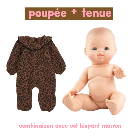 Poupée genrée avec sa tenue | Jade