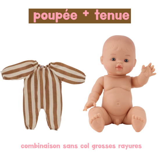 Poupée genrée avec sa tenue | Louis