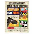 Journal en tissu | Animaux de la ferme