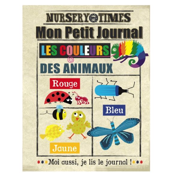 Journal en tissu | Les couleurs