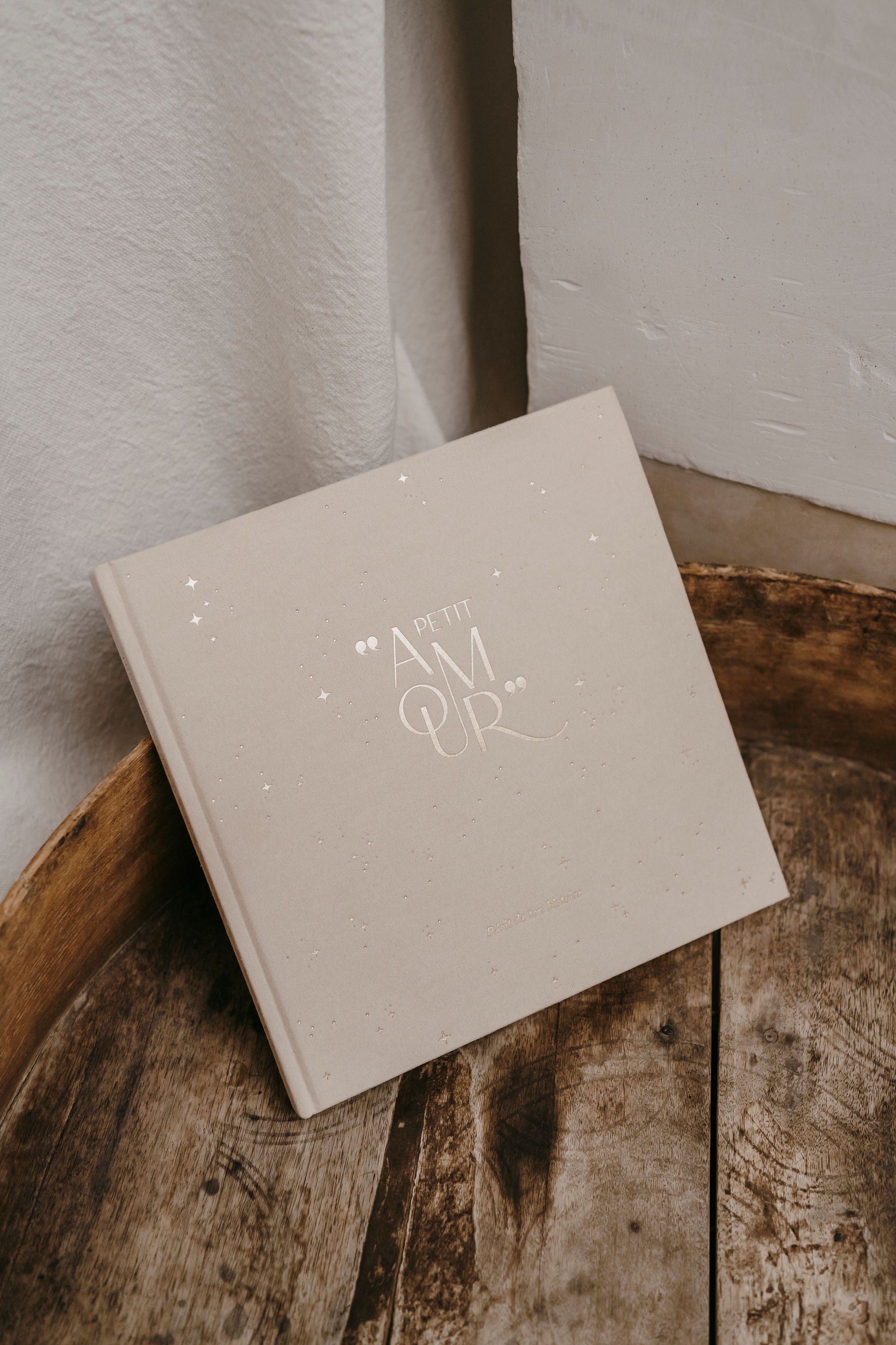 Livre de naissance | Petit Amour Beige
