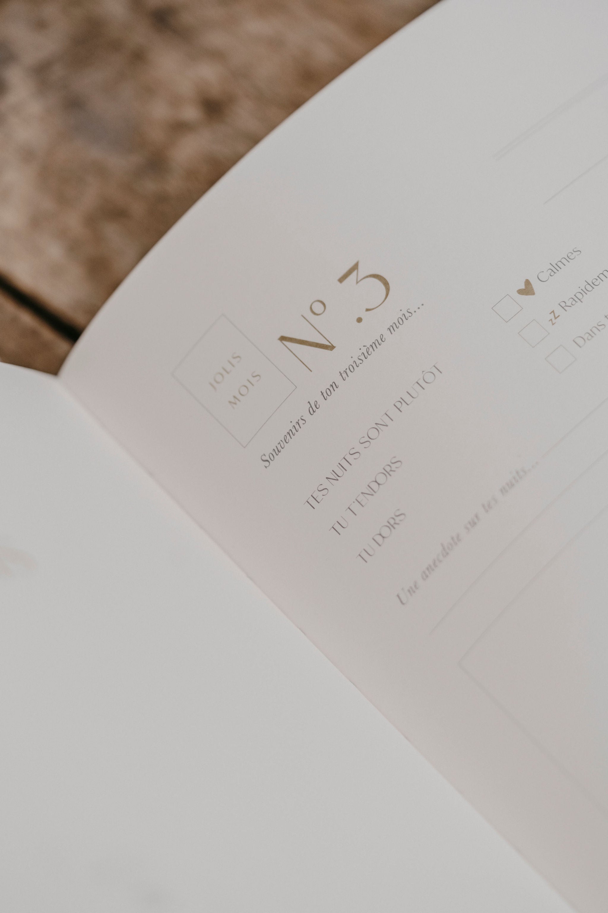 Livre de naissance | Pure lin