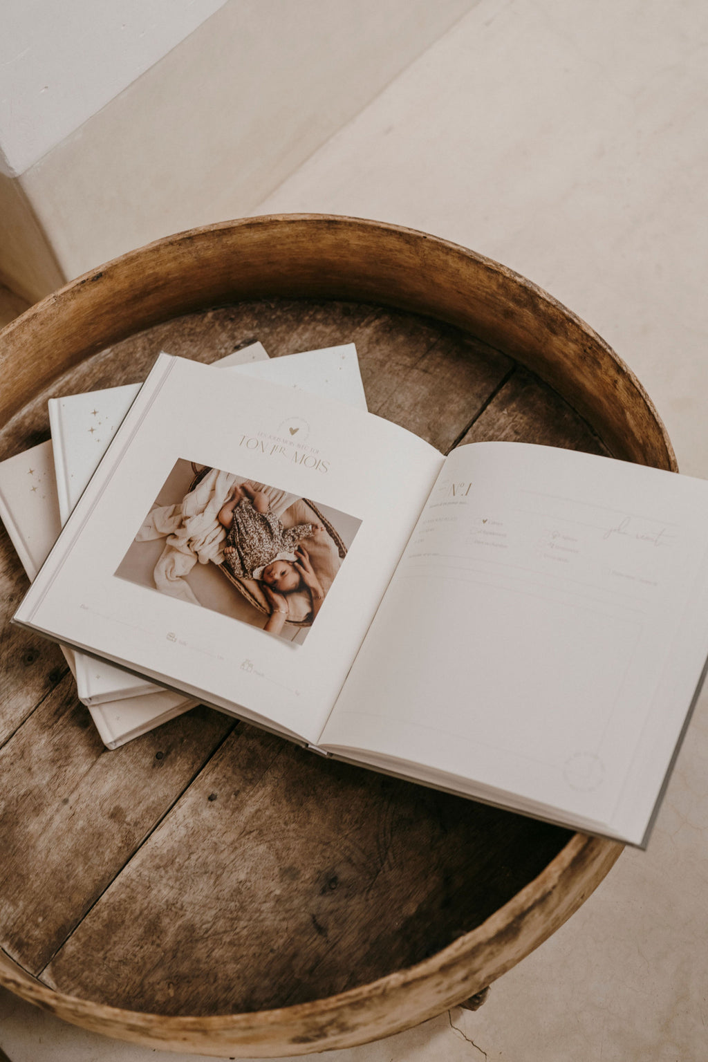 Livre de naissance | Petit Amour Beige