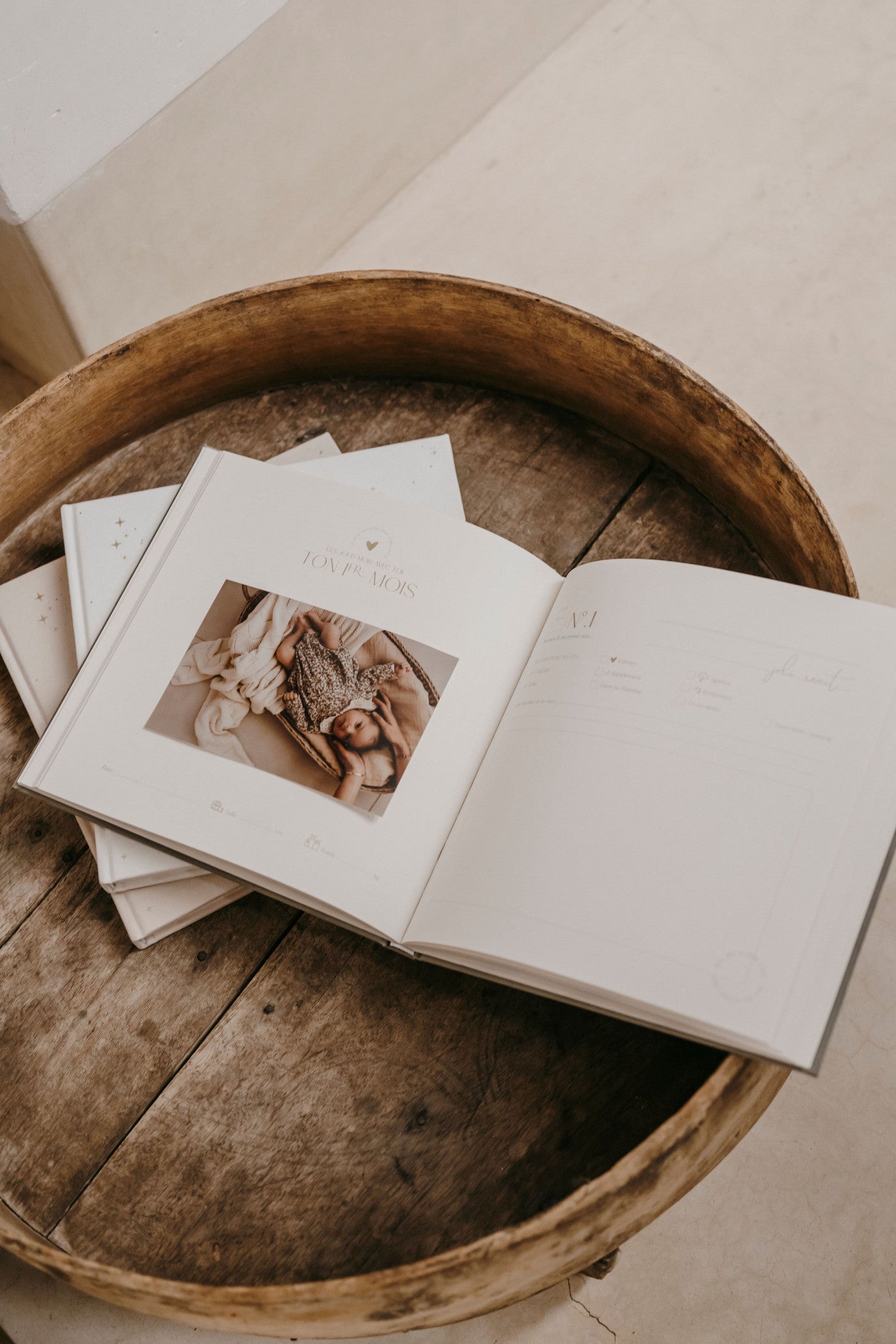 Livre de naissance | Petit Amour Beige