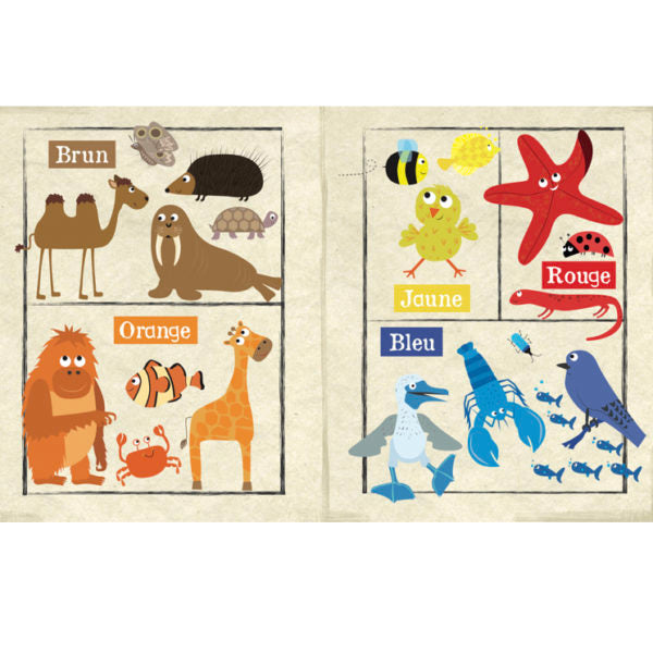 Journal en tissu | Les couleurs