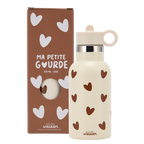 Gourde acier inox | Crème