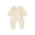 Combi sans col pour poupée | Grands carreaux