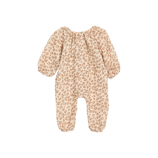 Combi sans col pour poupée | Léopard